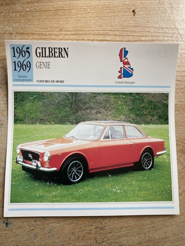 Gilbern genio 1965 1969 - gilbern,