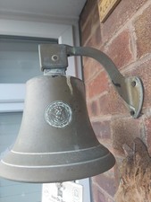 Vintage Brass Ship Bell Wall