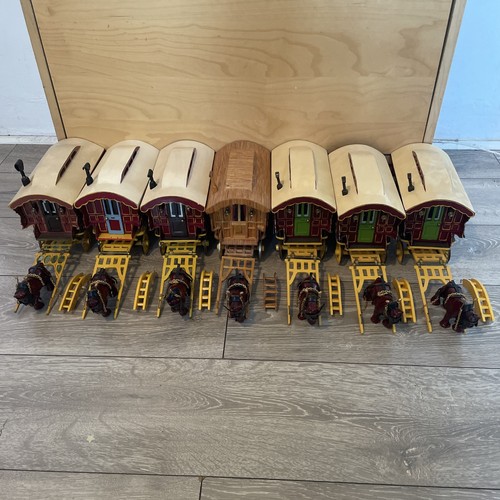 Vintage wooden romany gypsy - romany,