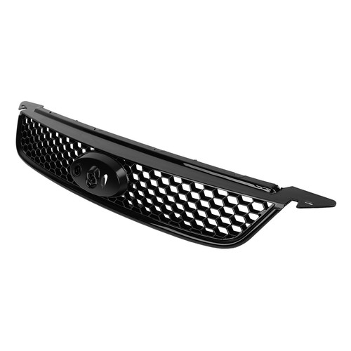 Gloss black honeycomb - black,