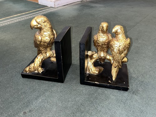 Vintage bookends with large - vintage,