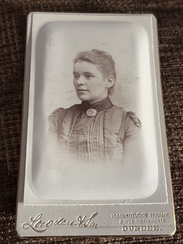Victorian cdv photo woman - victorian,