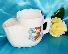 VINTAGE SHAVING SCUTTLE CREST