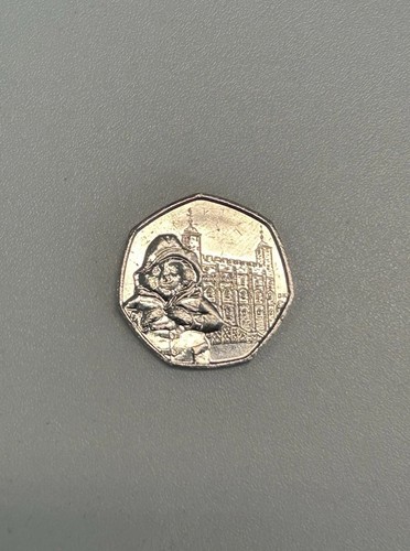 2019 50p paddington bear - 50p,