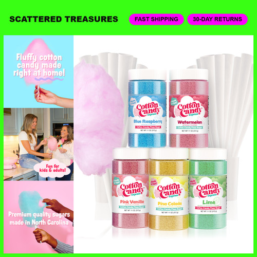 Floss sugar variety pack 5 - variety,