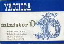Yashica Minister D Instruction