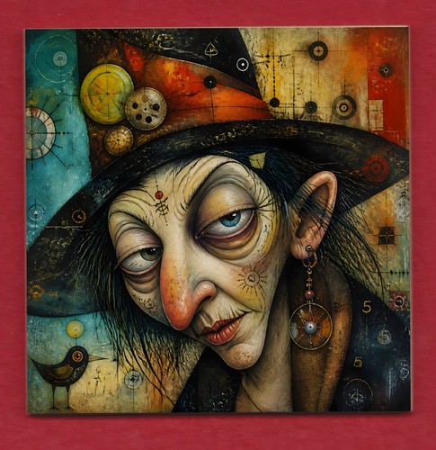 Witch with small - witch,