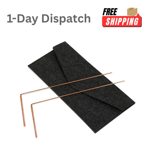 2pcs copper dowsing - 2pcs, rods