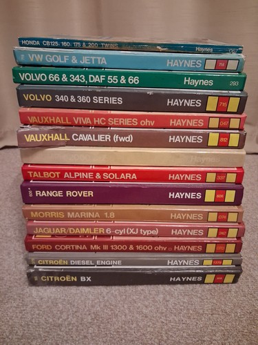 Various haynes manuals - various,