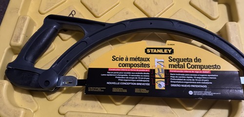 Stanley composite hacksaw - composite, 12"