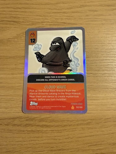 Club penguin trading card - penguin,
