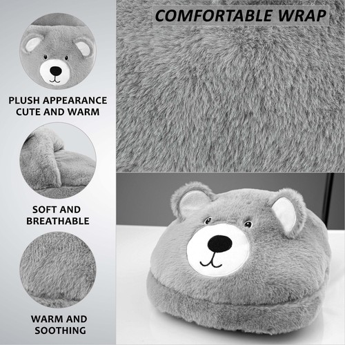 Hot water bottle foot warmer - water,