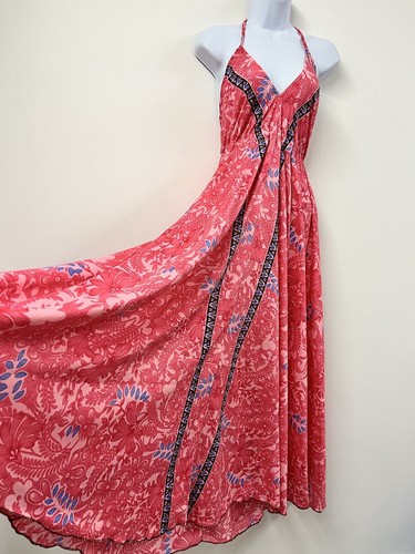 Pink dress long - summer, holiday