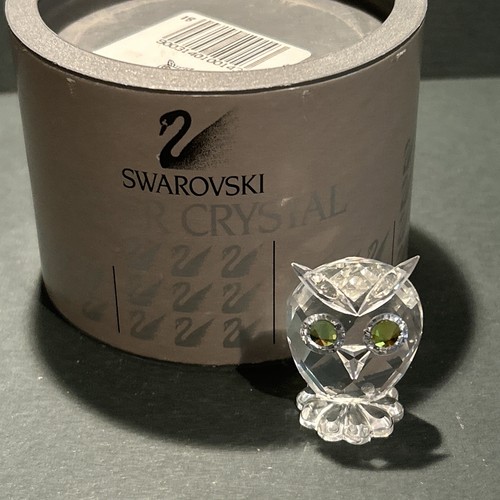 Swarovski crystal owl 7654 - swarovski,
