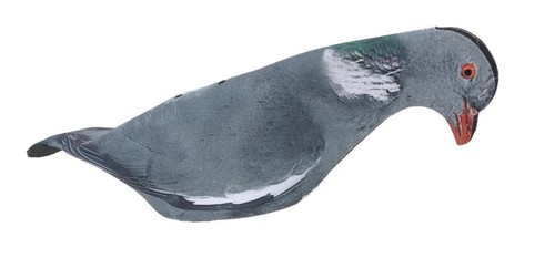 Neoprene pigeon shell decoy - shell,