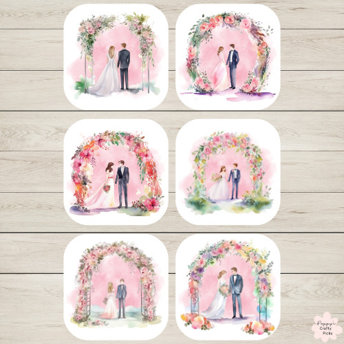 Wedding bride groom card - wedding,