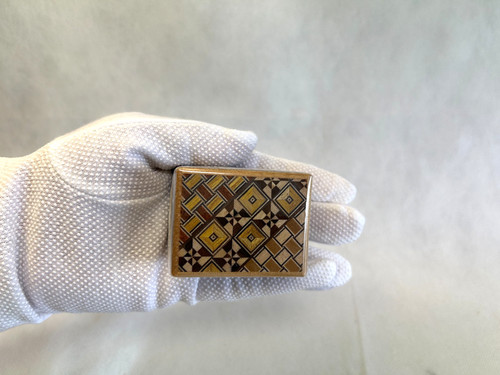 Japanese rare yosegi - yosegi, puzzle