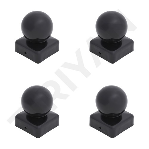 Square metal steel black - metal,