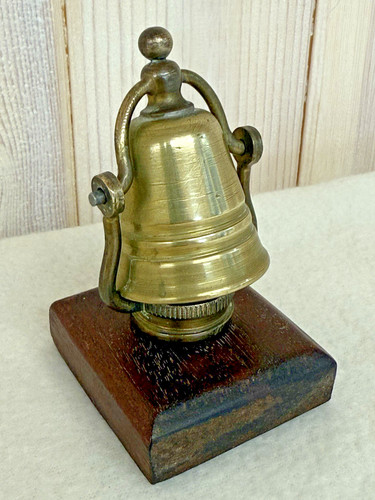 Vintage ships bell brass - vintage,