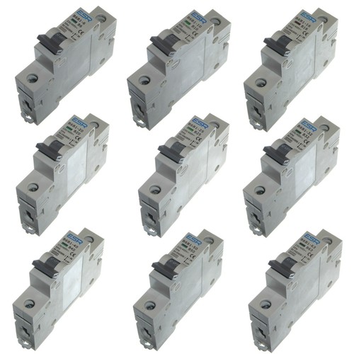 Mcb circuit breaker 10a - circuit, 6a
