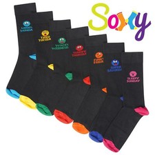 7 Pairs Mens Soxy Cotton Rich