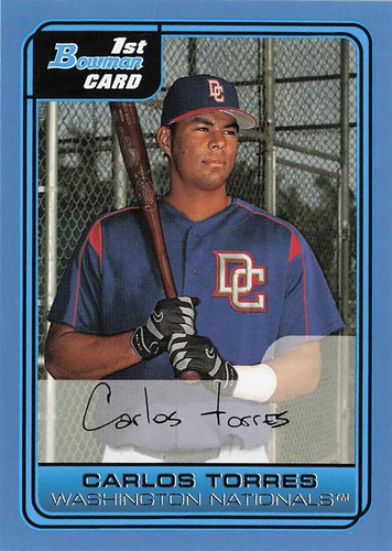 2006 bowman b65 carlos - carlos, torres