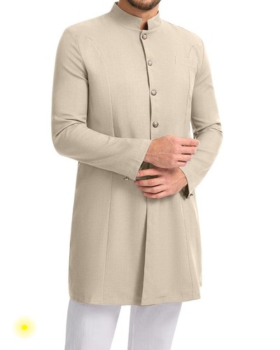 Coatyaohuole kurta coat mens - coatyaohuole,