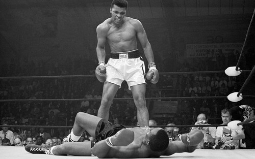 Small muhammad ali - a6, poster