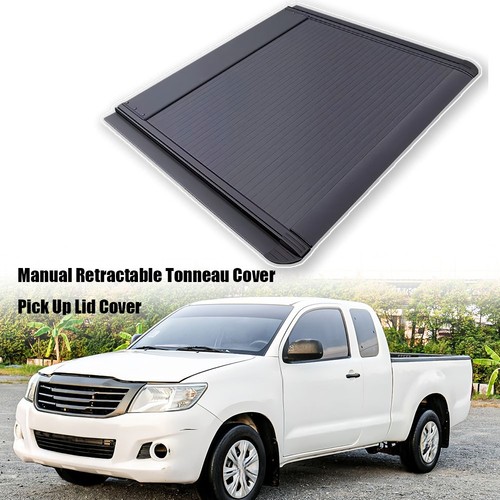 Manual retractable tonneau - retractable,
