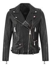 Women's Brando Lambskin