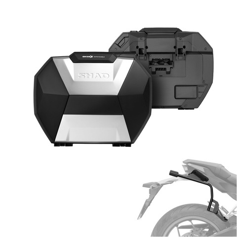 Shad sh38x aluminum luggage - shad,