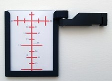 Holdover, Clicks, Elevation, Windage DOPE Card Holder for 11mm dovetail