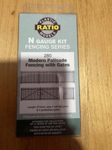 Palisade fencing 672mm gates - +,