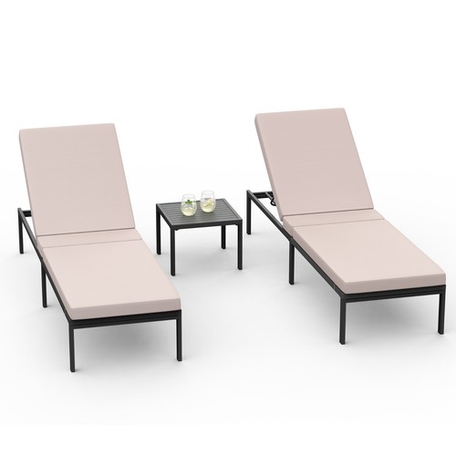 Piece sun lounger set - 3,