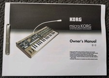 A4 Printed Manual for Korg