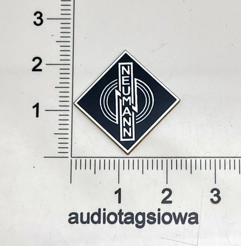 Neumann badge logo 16mm square - logo,