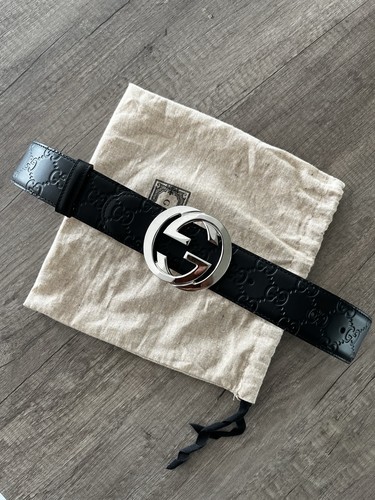 Gucci interlocking belt - interlocking,