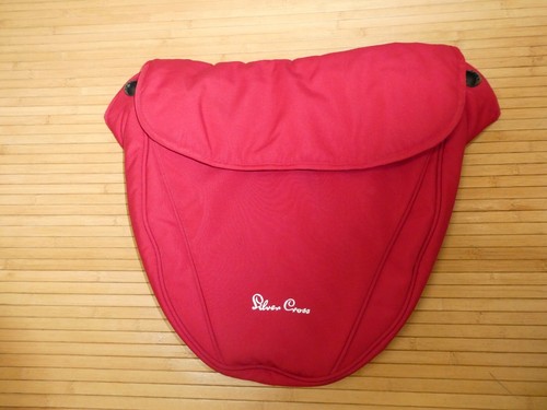 Silver cross surf red apron - silver,
