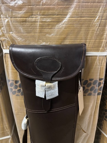 Premier leather gun slip - gun, up