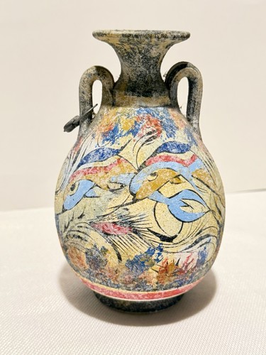 Minoan dolphin amphora - minoan, vase