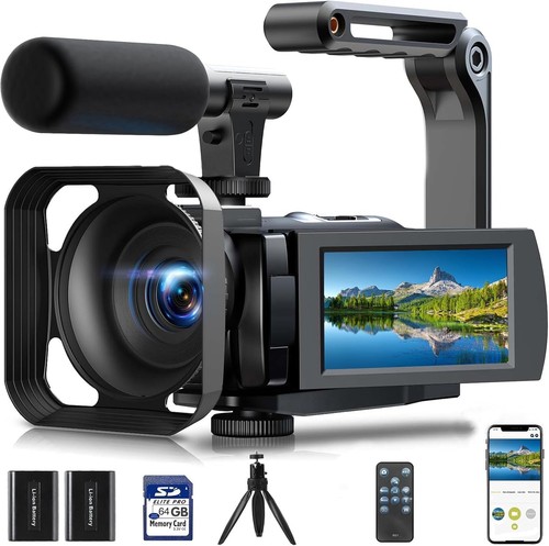 Video camera 56mp camcorder - video,