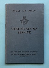 1957-60 RAF CERTIFICATE of SERVICE BOOK: 4195973 J/T R.T. JONES, RAF KENLEY