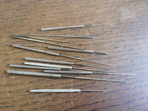 Broaches various sizes used - sizes,,