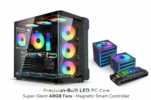 Gaming case rgb - rgb, atx