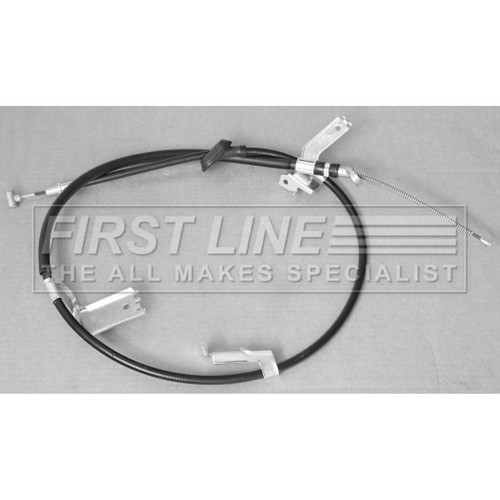 Handbrake cable rear right - cable,