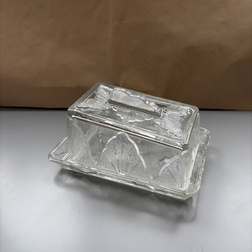 Vintage large patterned clear - vintage,