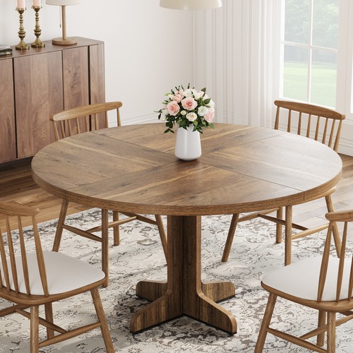 Round dining table for 6 - round,