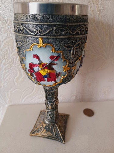Medieval wine goblet - medieval,