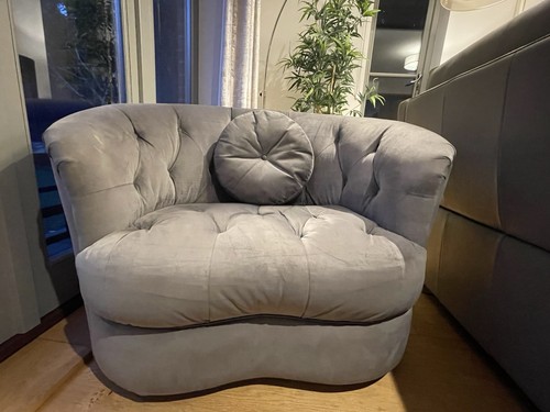 Suede cuddle chair - chair, from