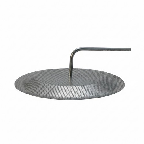 False bottom with tube curved - with,
